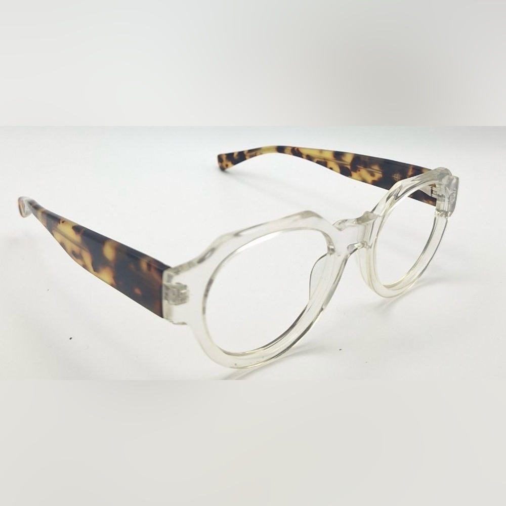 Eye Bobs Shade Teaser Tortoise Translucent Oval Sunglasses Frames Only